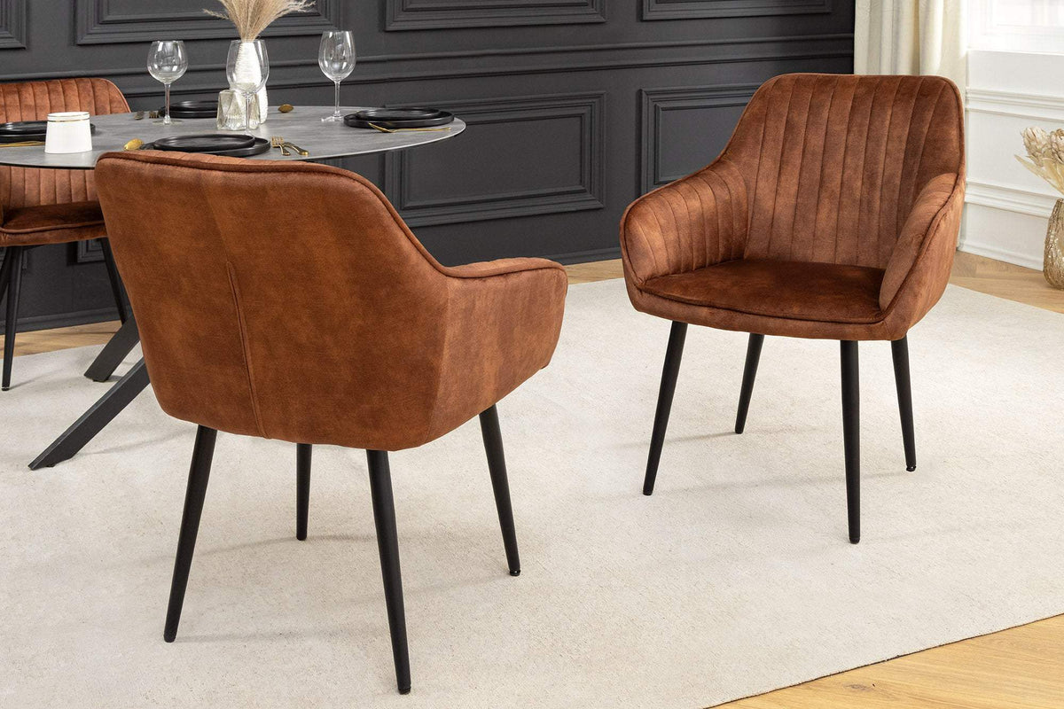 TURIN barna bársony szék