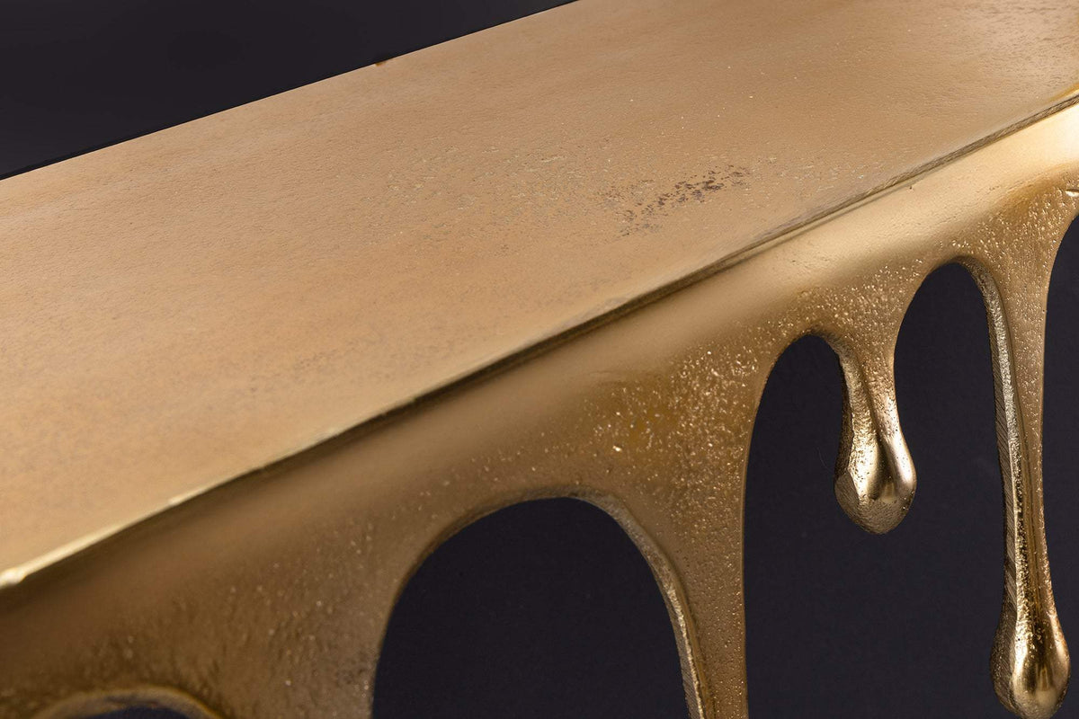 LIQUID LINE arany alumínium falipolc