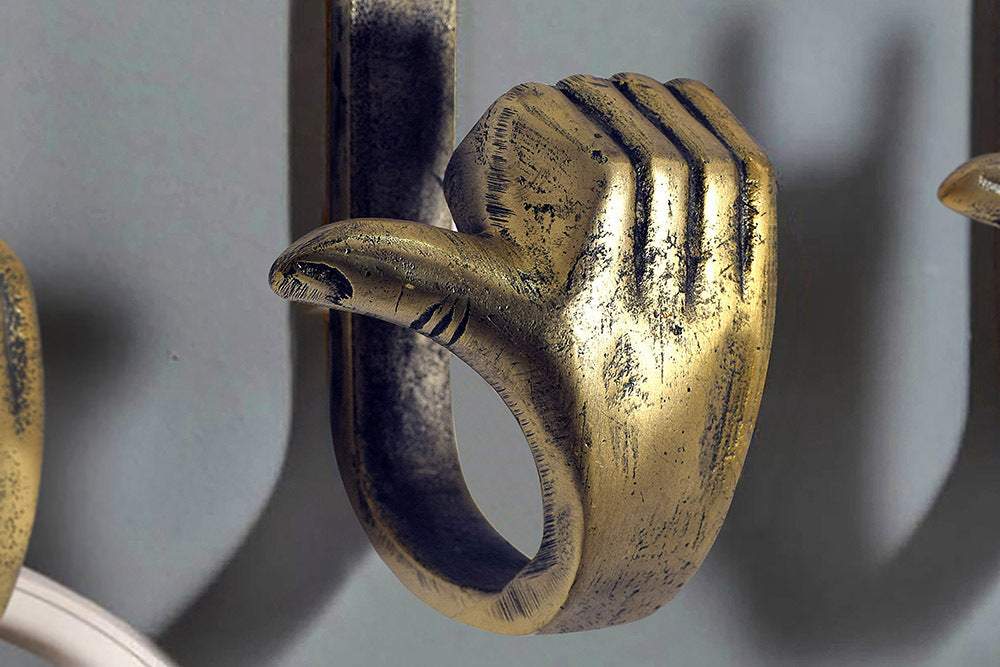 FINGERS arany alumínium akasztó