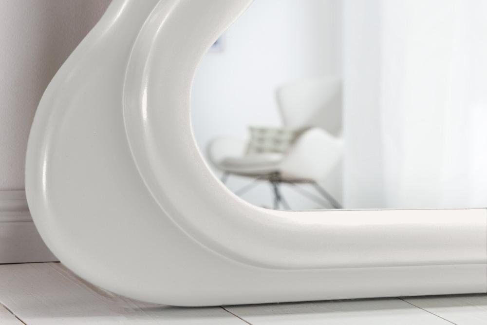 CURVY fehér tükör falitükör