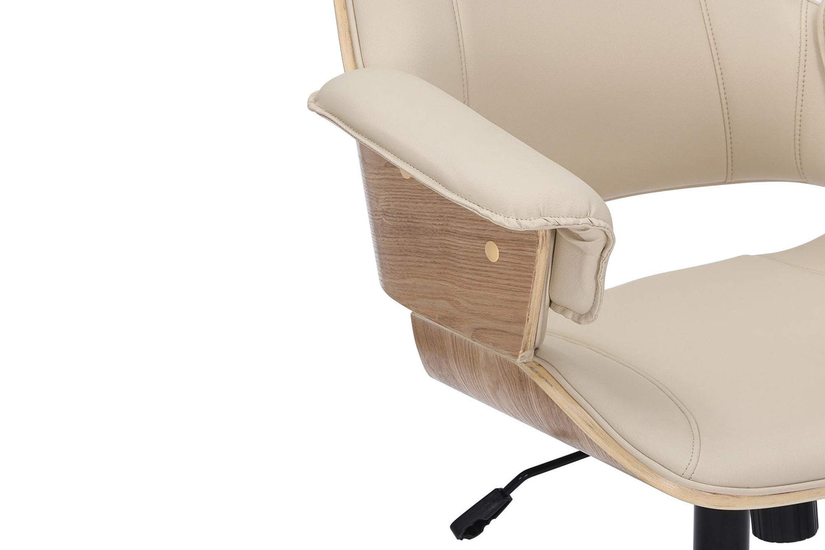 MANHATTAN bézs műbőr irodai szék