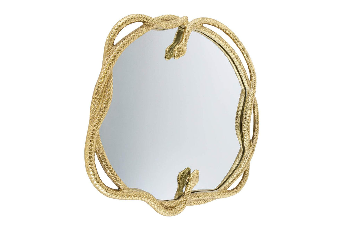 SNAKE L arany tükör falitükör