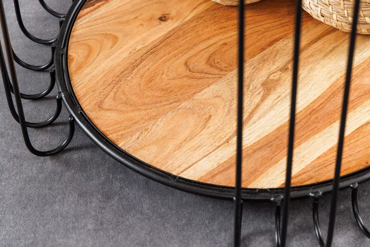 ELEMENTS barna akácfa lerakóasztal