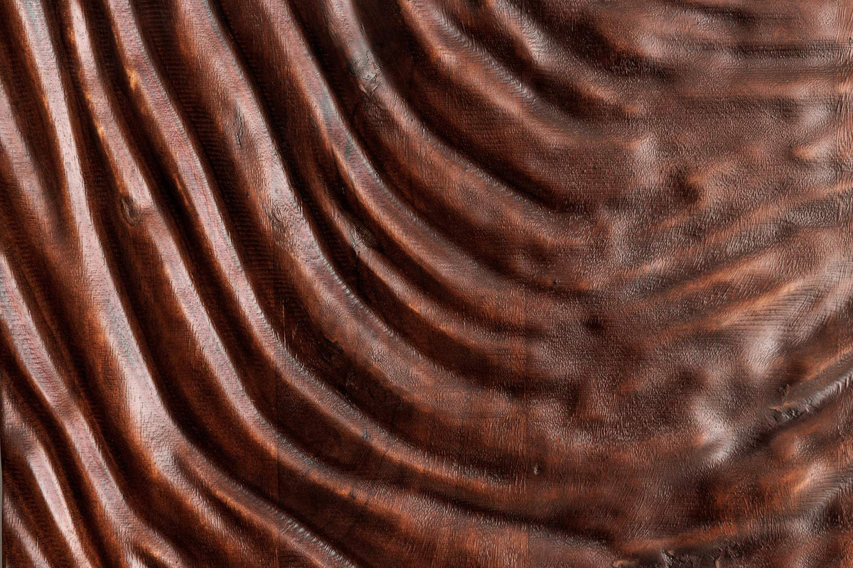 FLUID barna akácfa tálalószekrény 110 cm