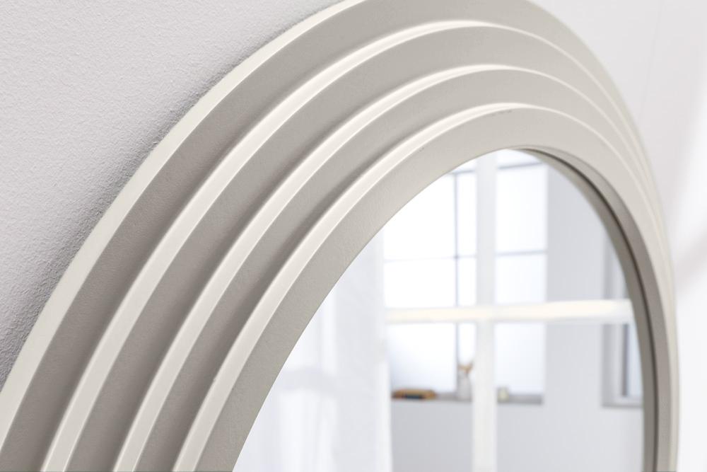 ART DECO fehér tükör falitükör