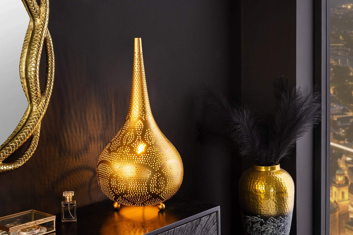 ORIENT LIVING arany vas állólámpa