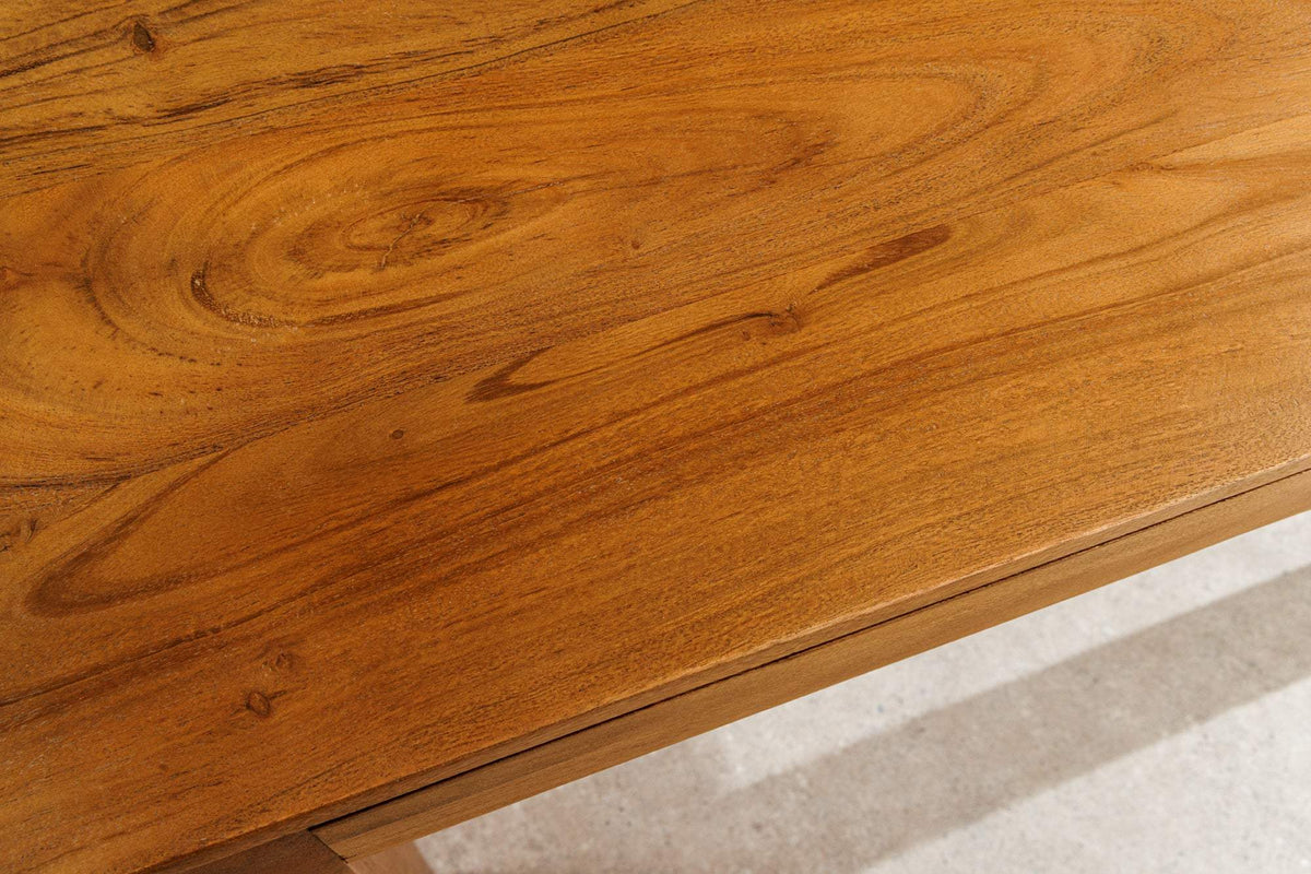 PURE barna fenyőfa étkezőasztal 120-200 cm