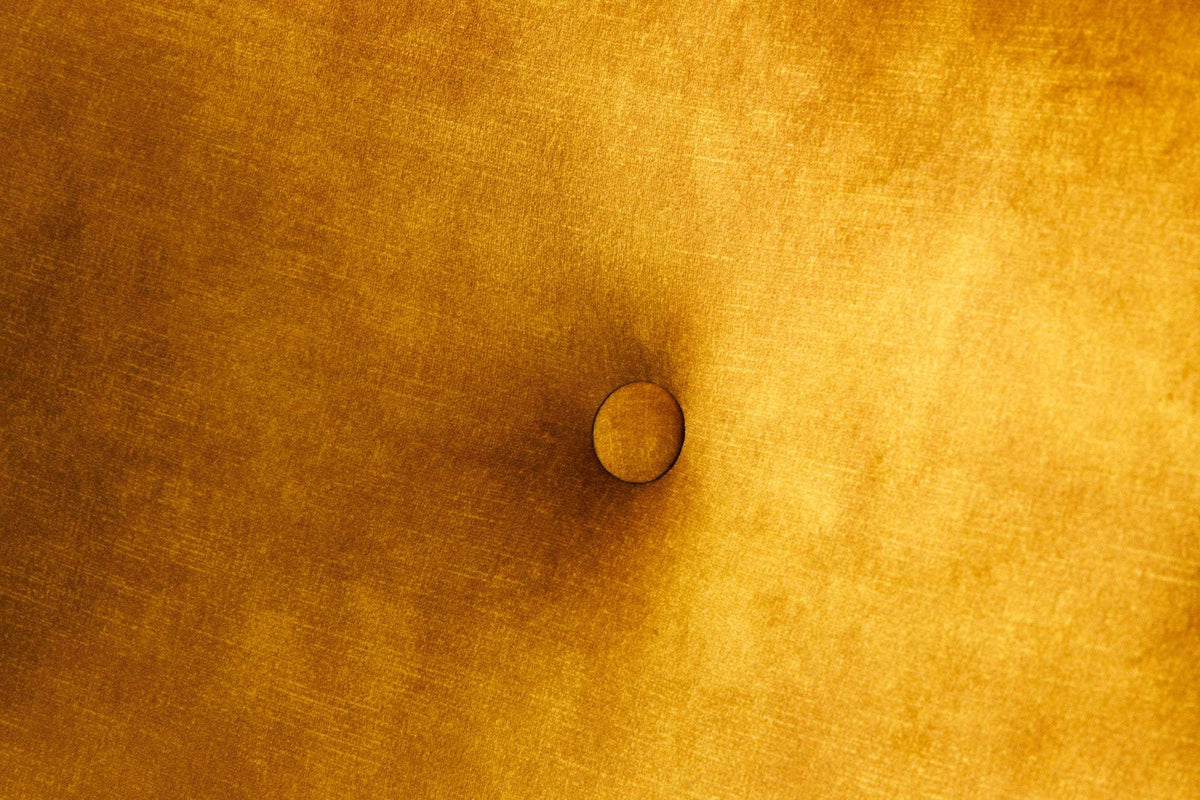 DON sárga buklé fotel