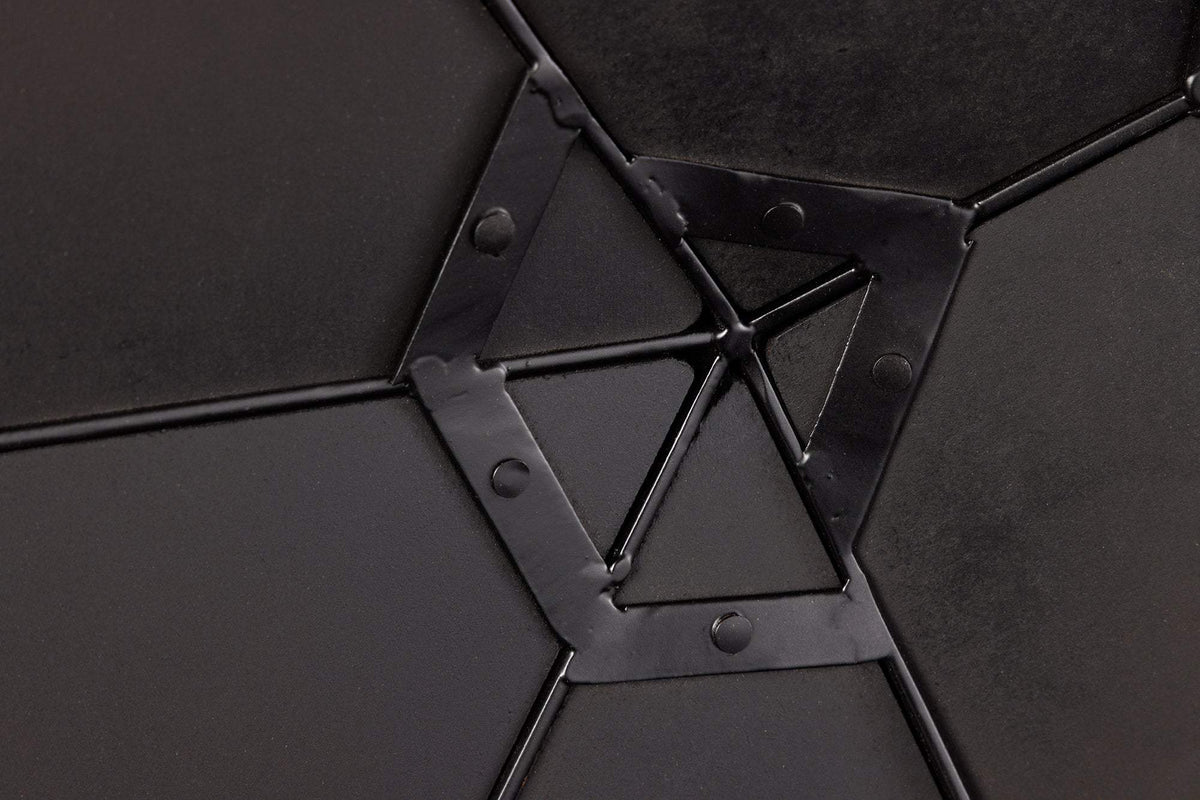 DIAMOND fekete üveg falitükör