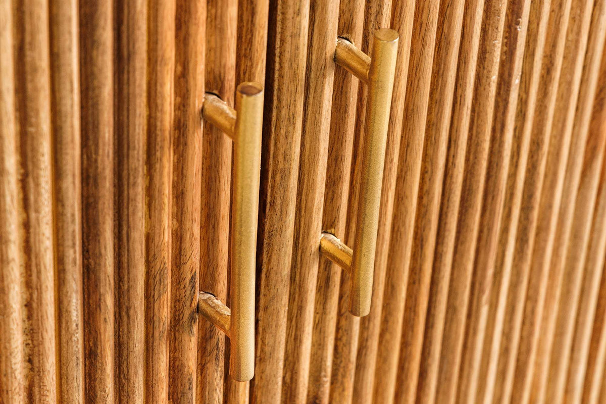 TRES CHIC fehér márvány komód 105 cm