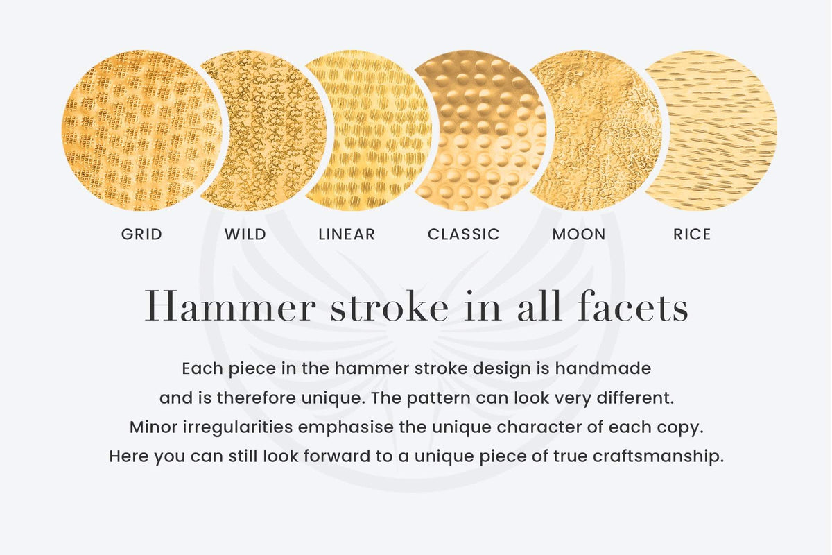 ORIENT M arany alumínium váza