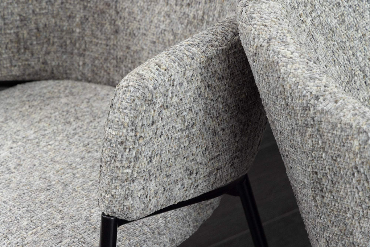 NOBLESSE szürke szövet szék