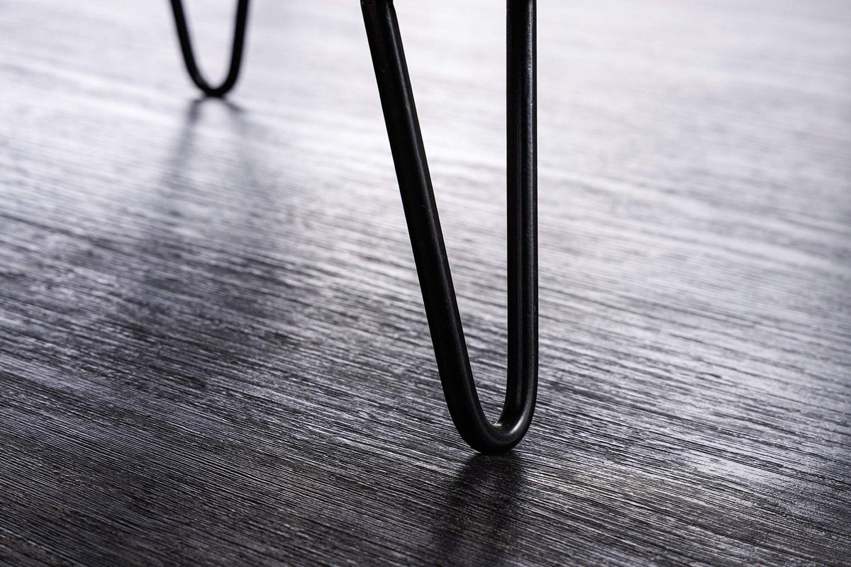 ORGANIC LIVING barna akácfa dohányzóasztal 90 cm