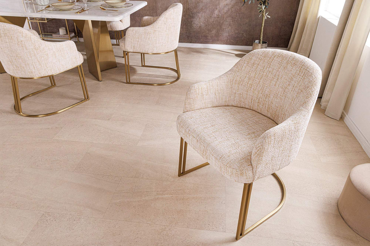 EXTRAVAGANCIA bézs polyester zsenília szék