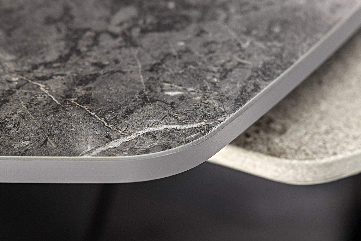 MOVEMENT szürke kerámia dohányzóasztal