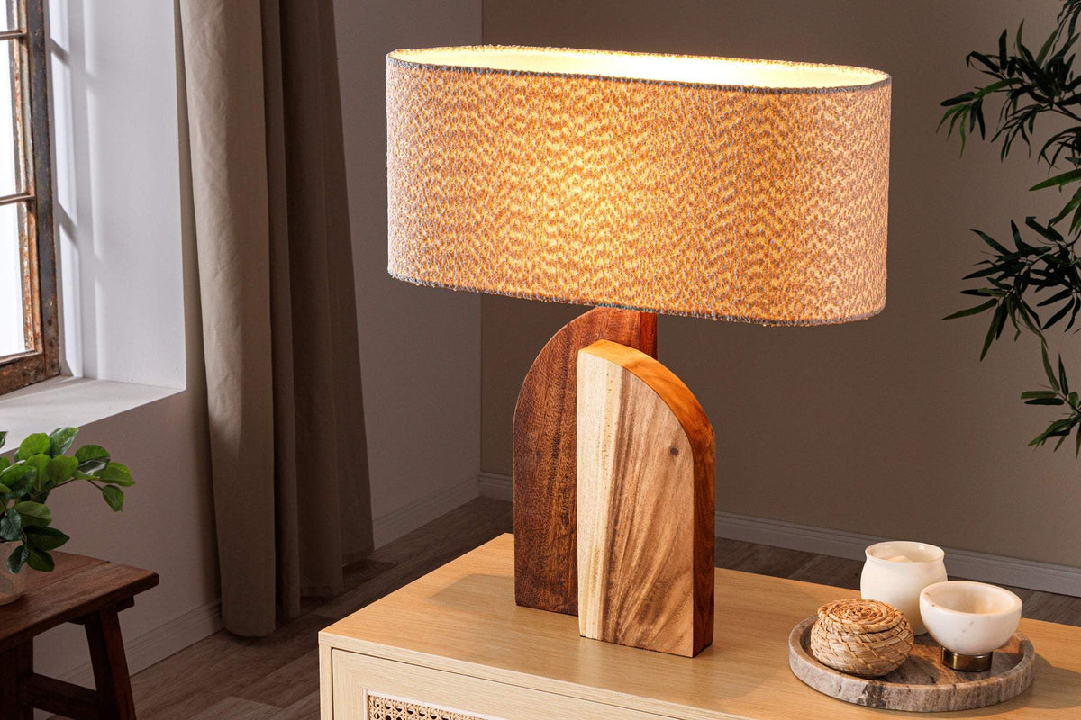 LOVERS barna fa asztali lámpa