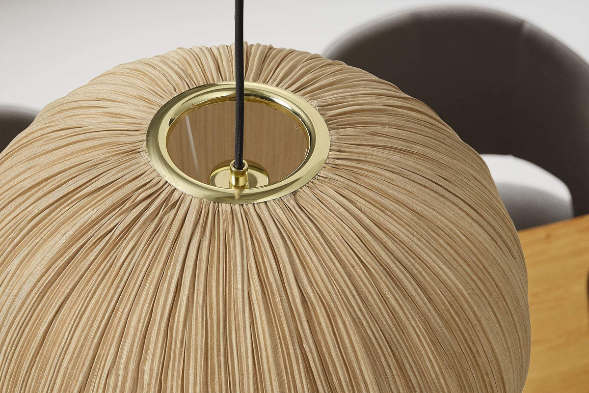 ORGANIC barna szövet függőlámpa 35 cm