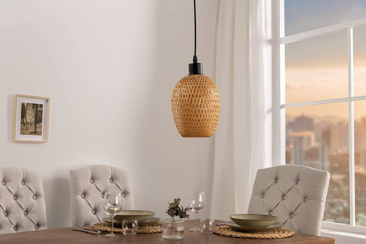 ORGANIC LIVING bambusz függőlámpa 20cm