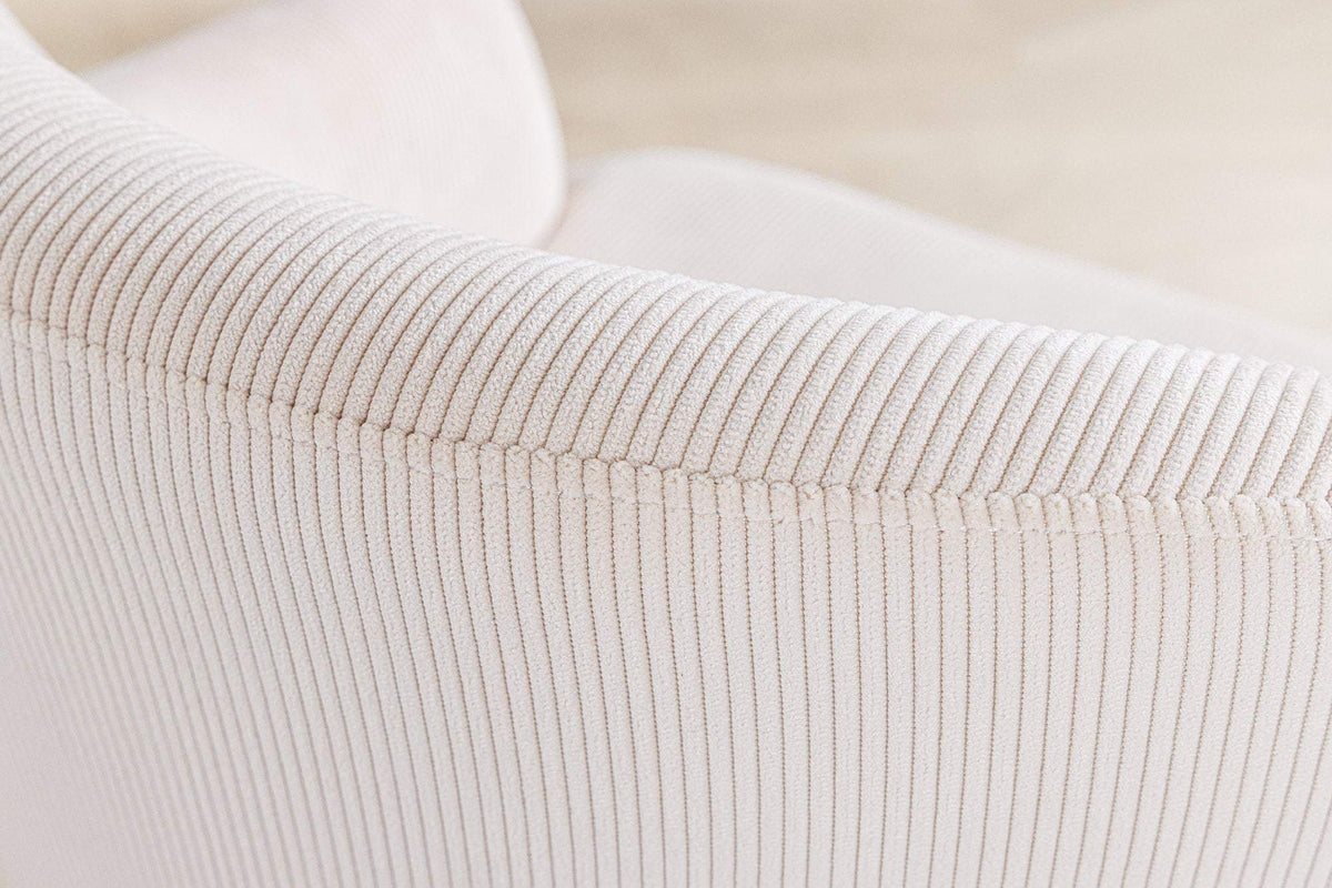 EXTRAVAGANCIA bézs kordbársony szék