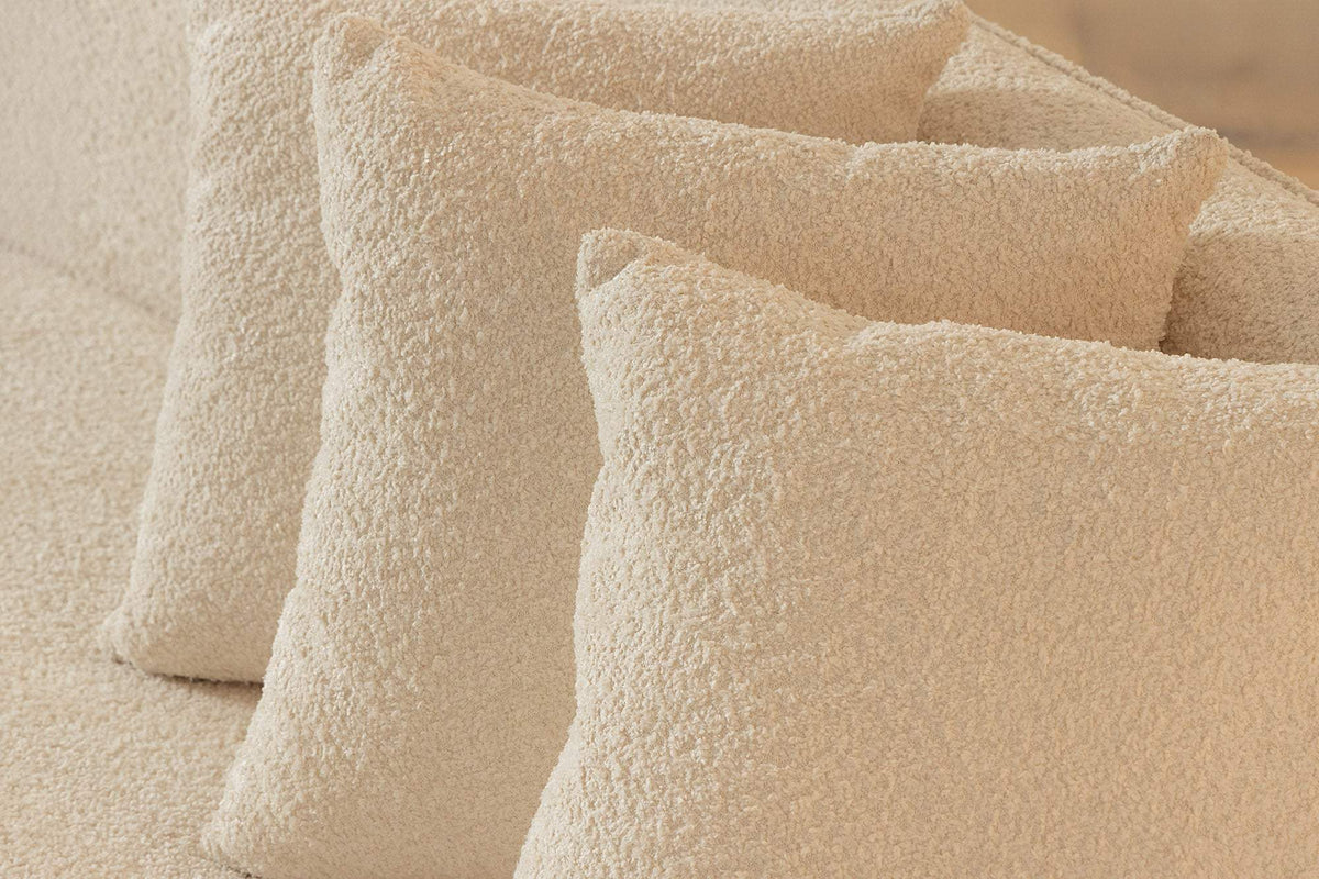 ATELIER L XXL bézs buklé kanapé