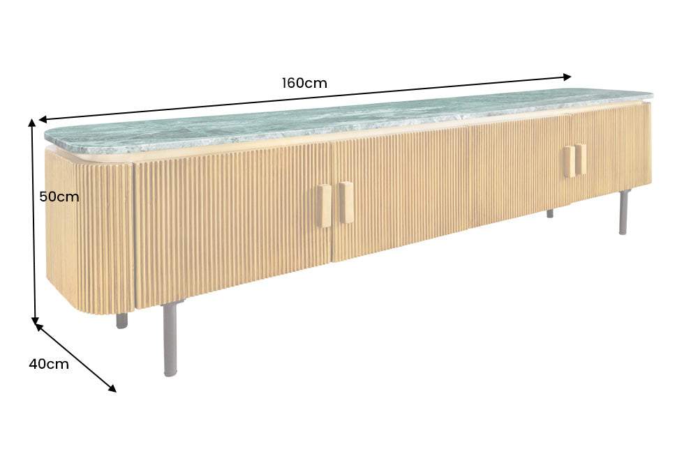 VENEZIANO barna mangófa tv szekrény