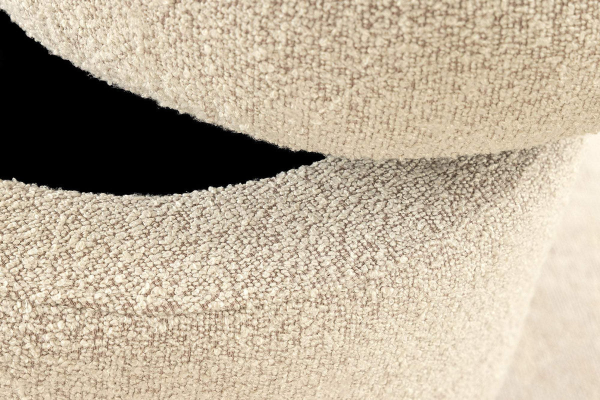 VOQUE taupe buklé lábtartó