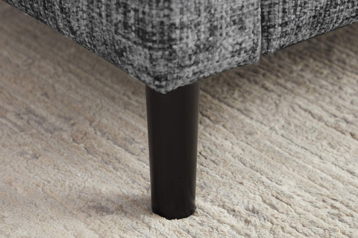 STOCKHOLM szürke szövet sarokkanapé