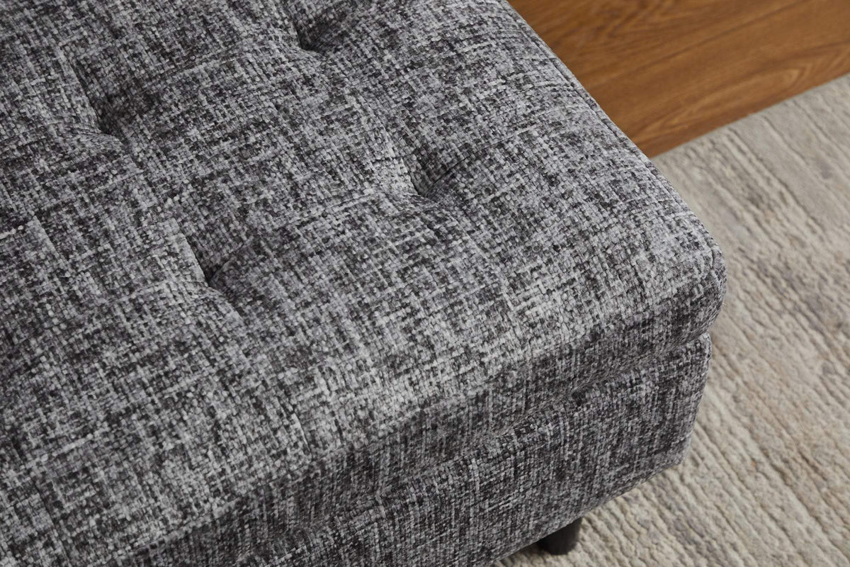 STOCKHOLM szürke szövet sarokkanapé