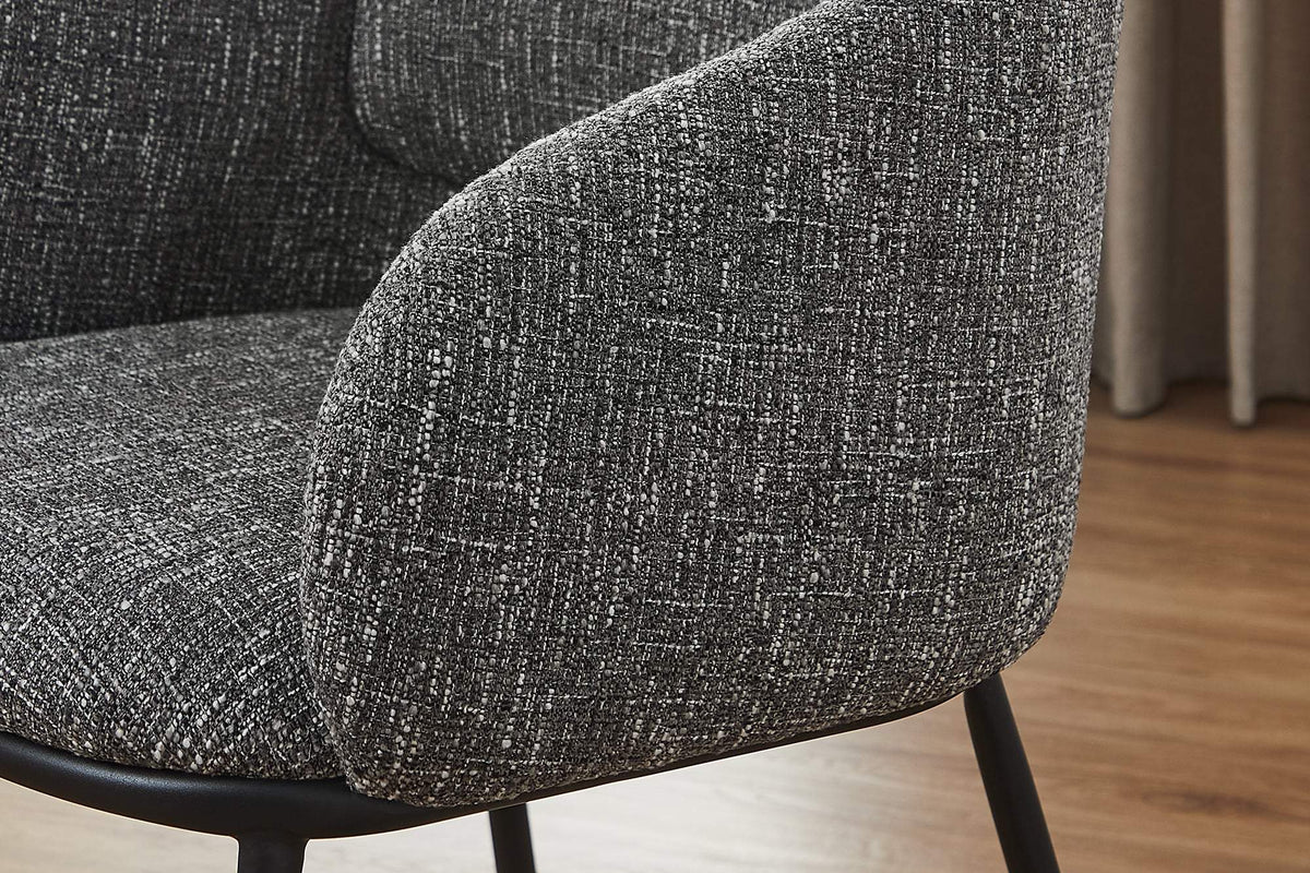 FLORENZ szürke szövet szék