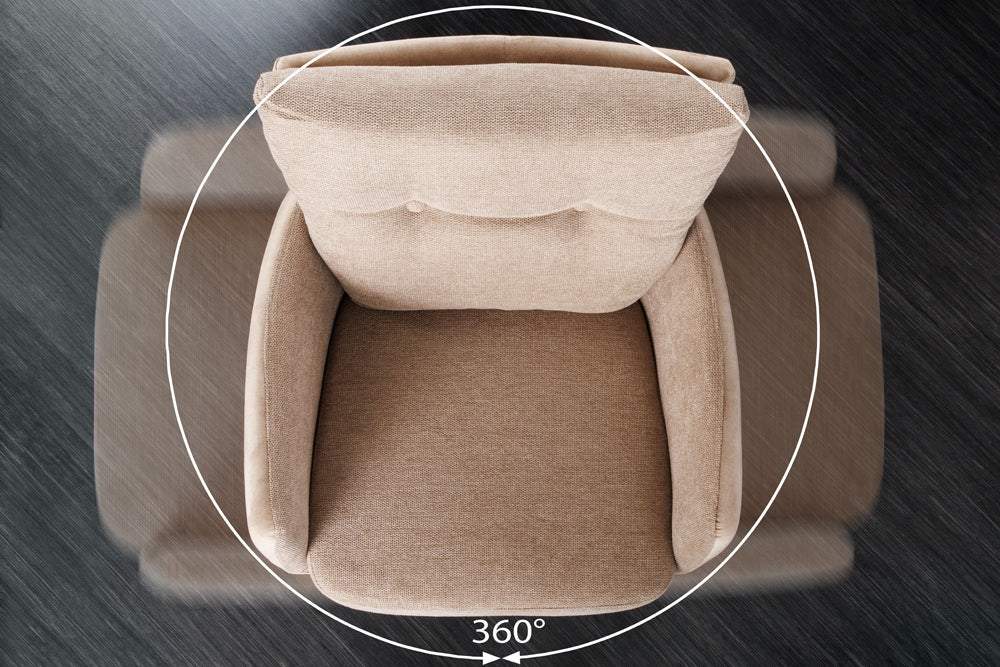 BIG GEORGE bézs szövet bárszék