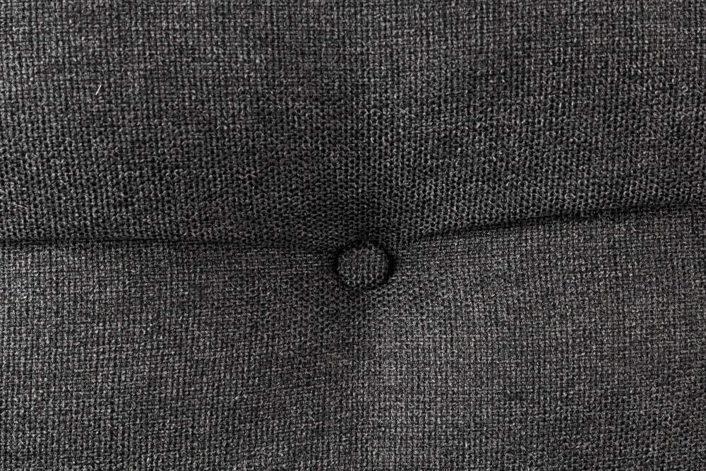 BIG GEORGE fekete szövet ülőpad