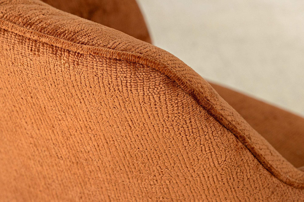 AVIGNON barna polyester zsenília forgószék