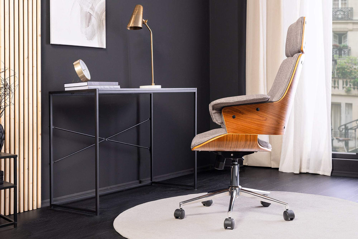 MANHATTAN szürke műbőr irodai szék