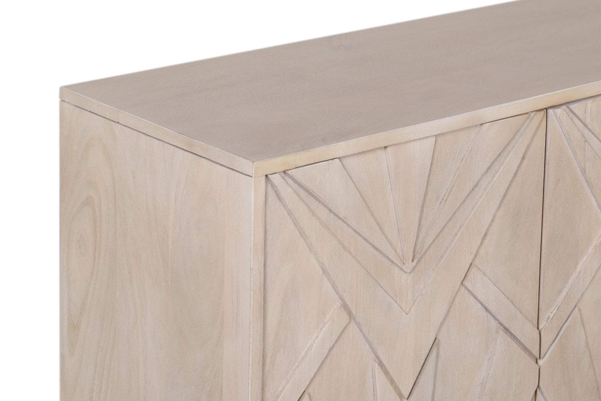 METROPOLITAN bézs mangófa komód