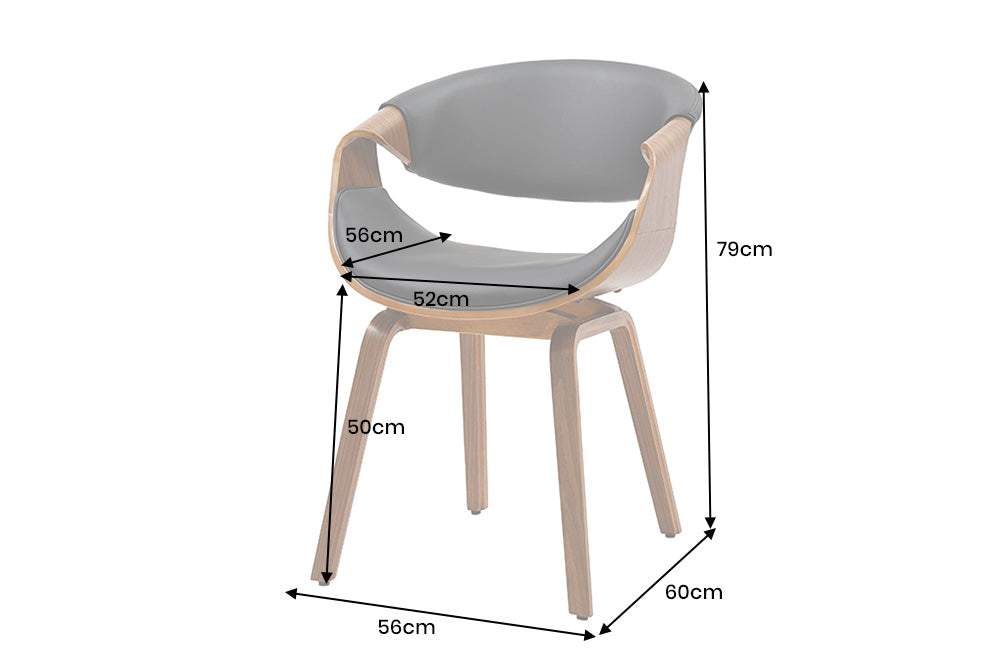 ORGANIC II barna műbőr szék