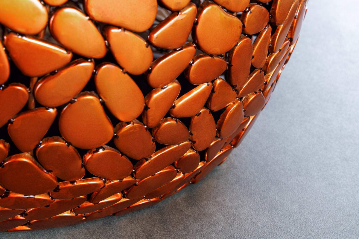 STONE MOSAIC bronz alumínium dohányzóasztal