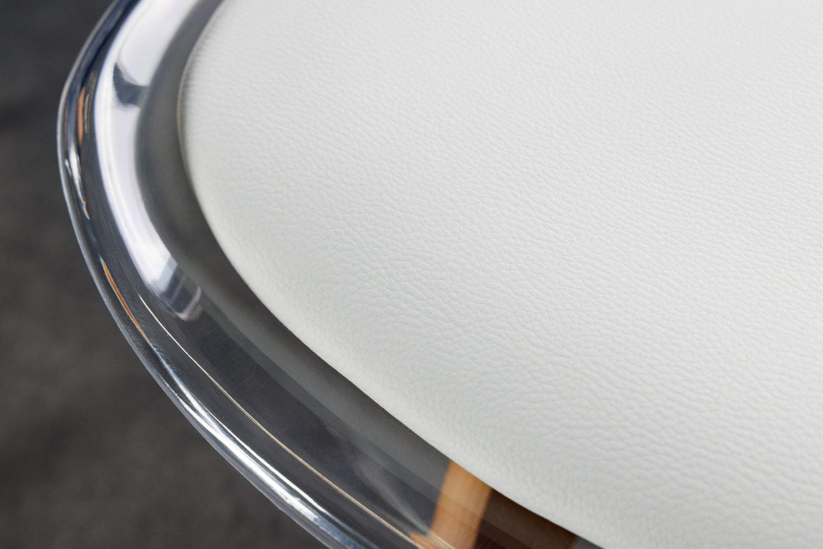 SCANDINAVIA átlátszó műbőr szék