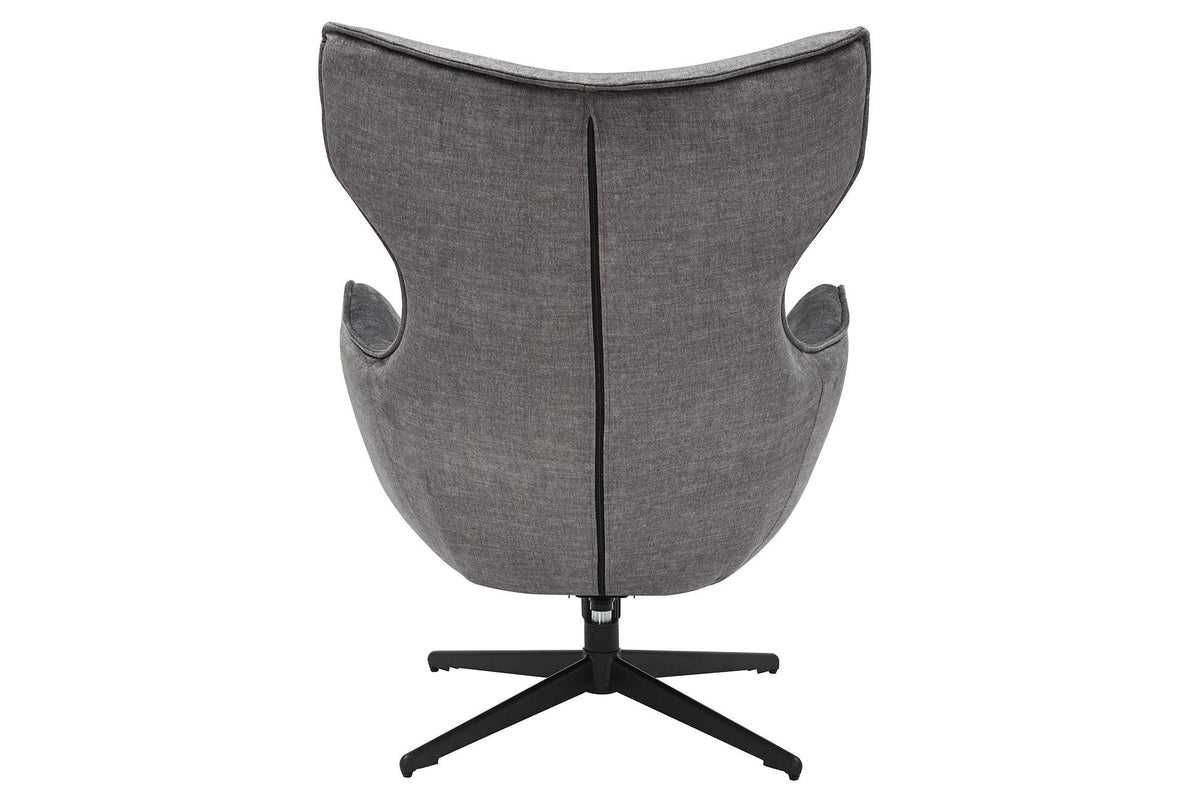 VOGUE szürke bársony fotel