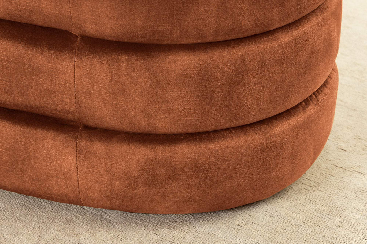 VOQUE barna bársony ülőpad