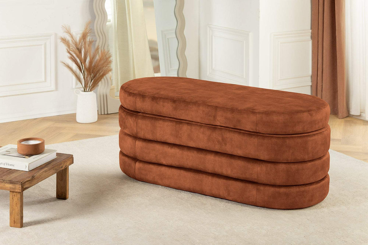 VOQUE barna bársony ülőpad