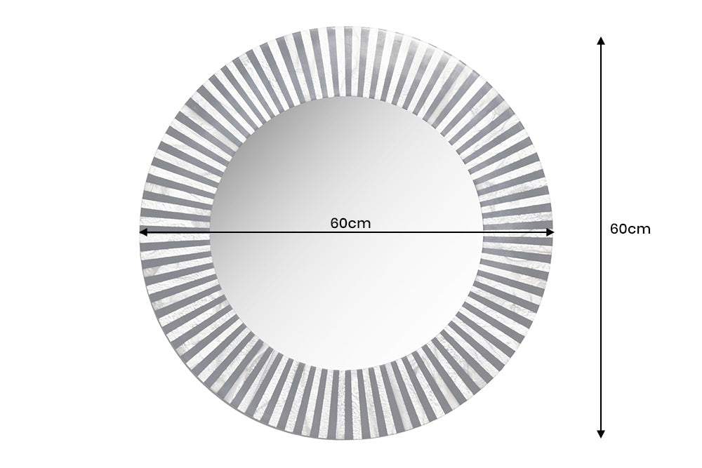 HARMONY NATURE fekete tükör falitükör