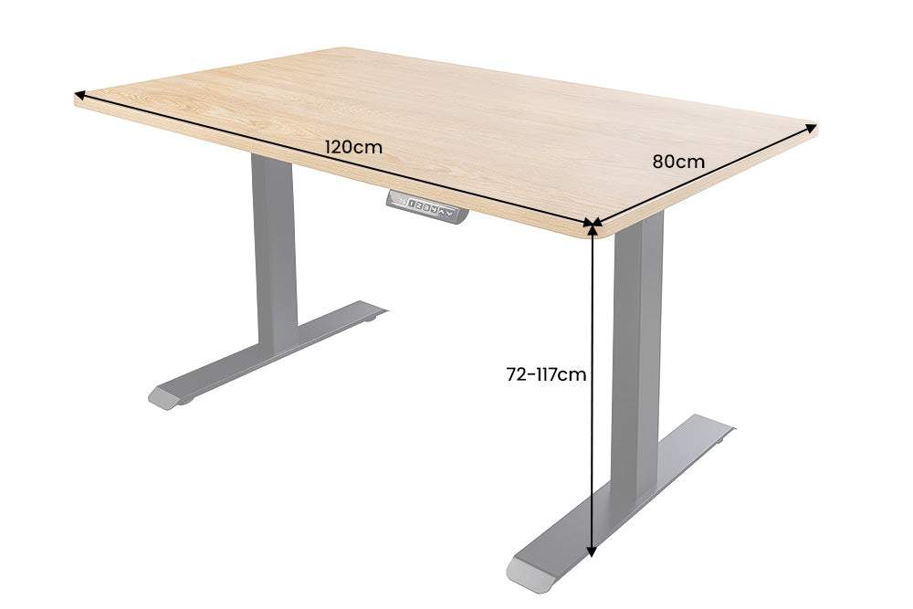 OAK DESK barna mdf íróasztal