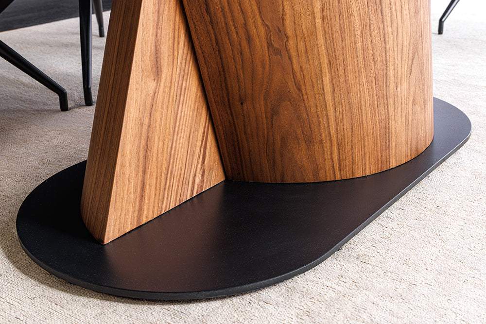 ELEMENTS bézs kerámia étkezőasztal 180-260 cm