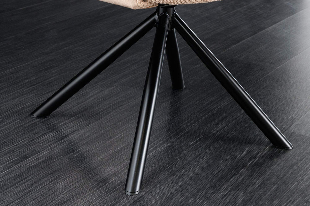 BIG GEORGE bézs szövet forgószék