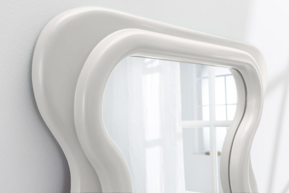 CURVY fehér tükör falitükör