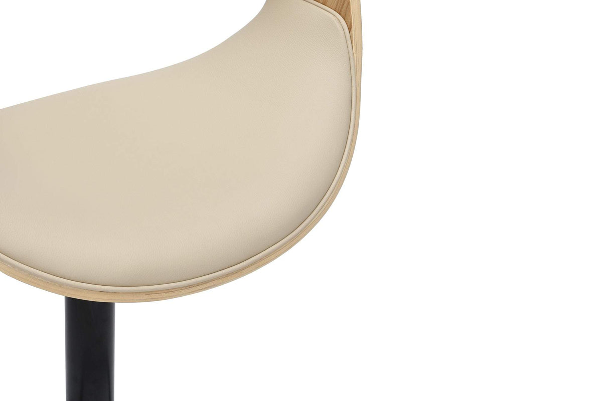 ORGANIC bézs műbőr bárszék