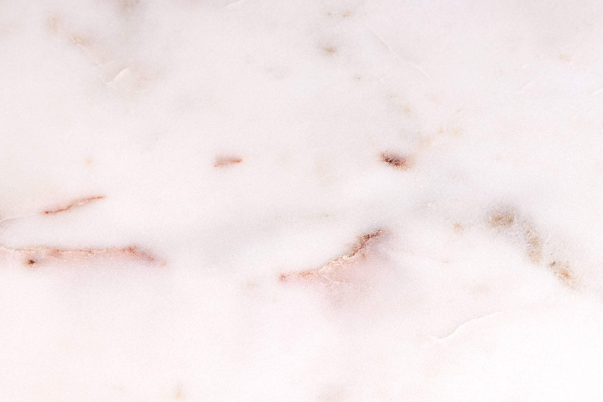 TRES CHIC fehér márvány komód 70 cm