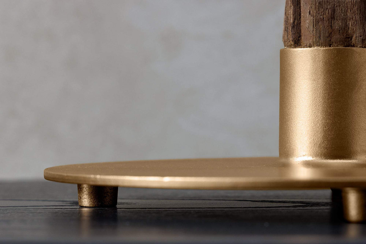 JEWELRY arany fa asztali lámpa