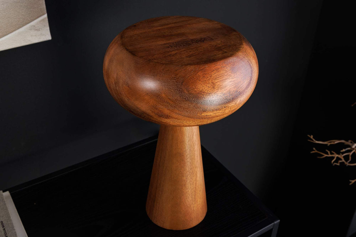 ALVA barna akácfa asztali lámpa