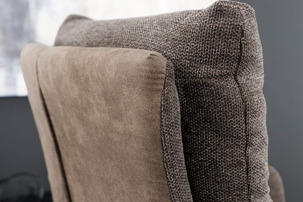 BIG GEORGE szürke szövet forgószék